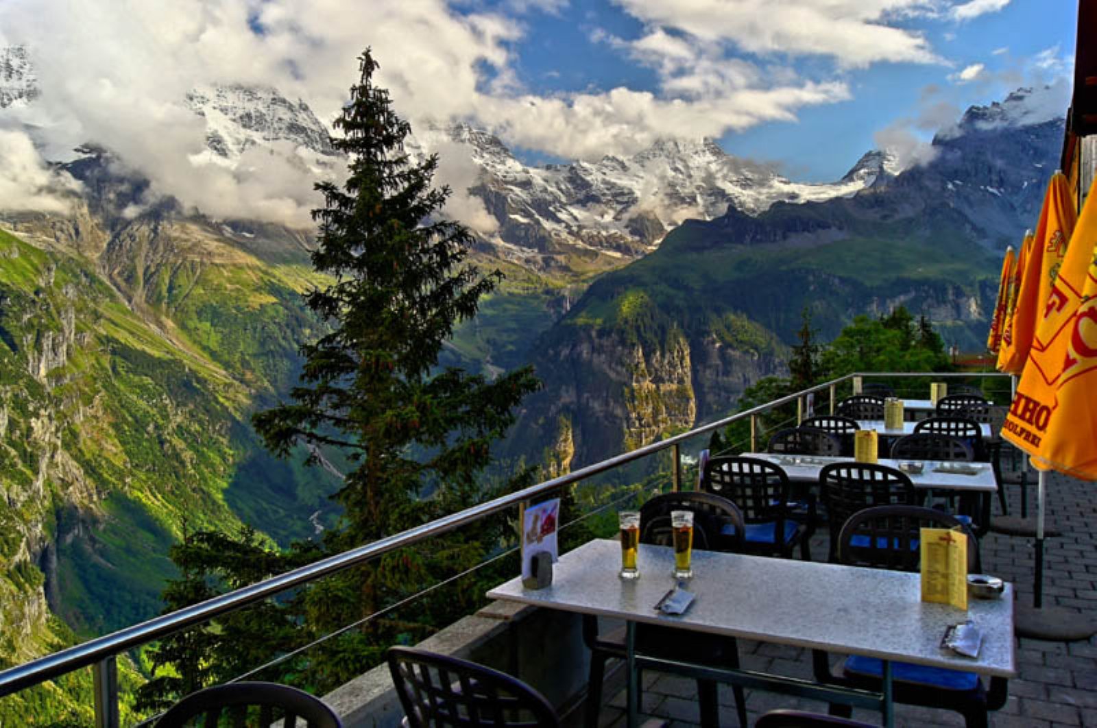 The view is beautiful. Мюррен Швейцария. Отель вершина Альпы Швейцария. Отель в Швейцарии в горах. Мюррен Швейцария летом.
