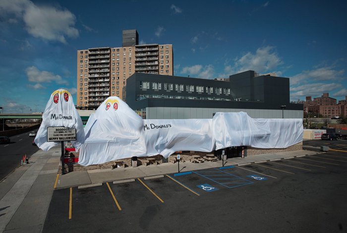 Restaurante de Burger King disfrazado 