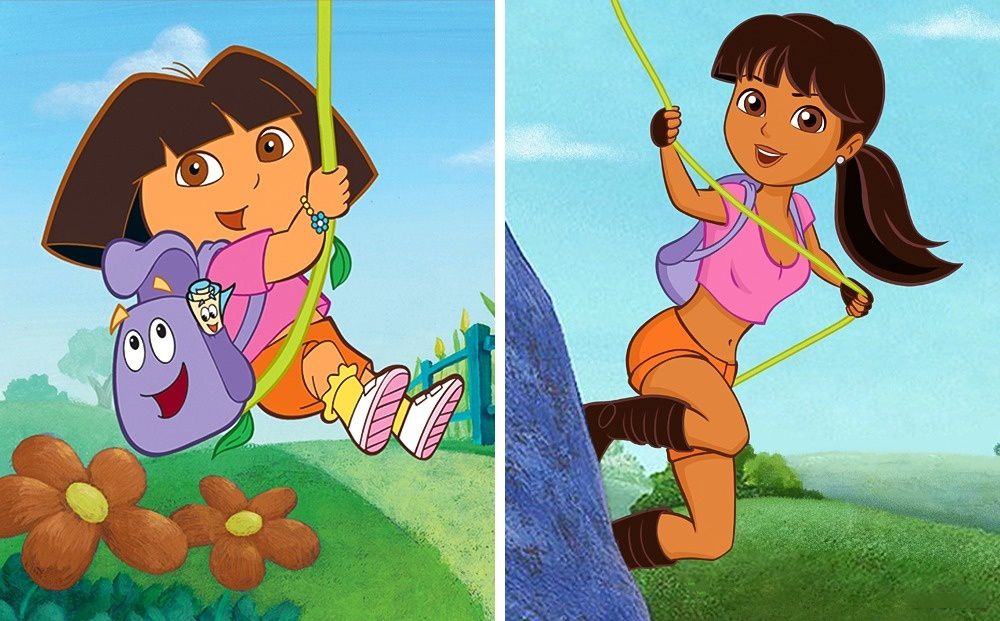 4. Tiene sentido que Dora esté así, con tanto ejercicio.