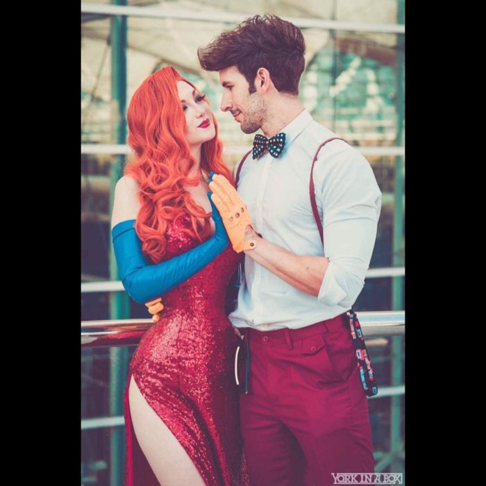 Jessica rabbit y roger