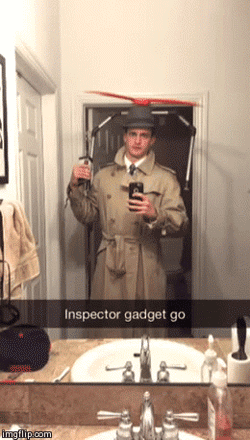 Disfraz de inspector gadget