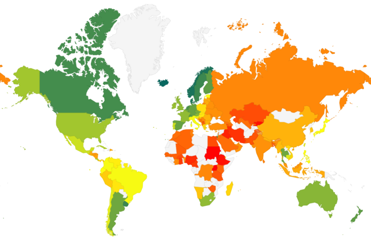 Mapas curiosidades mundo - gays felices