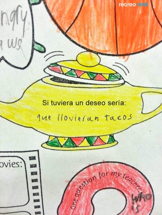 Deseo que lluevan tacos