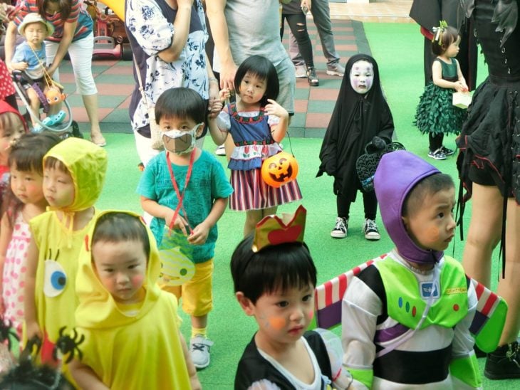 Festival de Halloween guardería Taiwán