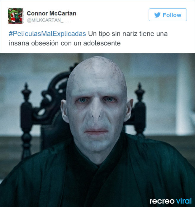 Peliculas Mal Explicadas - Harry Potter voldemort