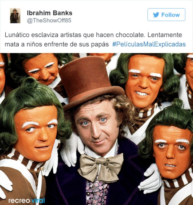 Peliculas Mal Explicadas - Willy Wonka