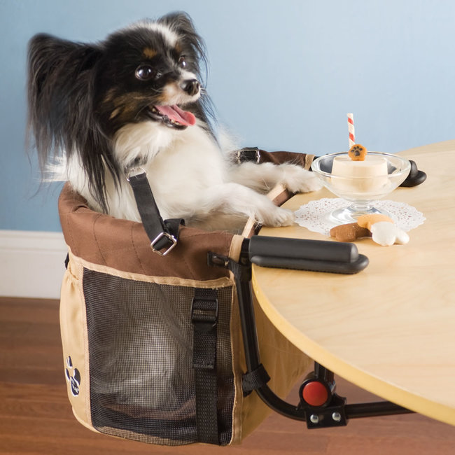 Productos perros - asiento para la mesa para perros