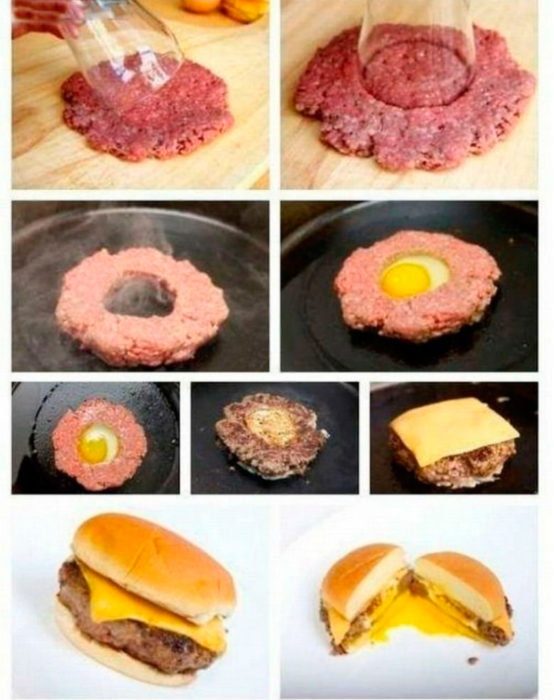 hamburguesa con doble colesterol