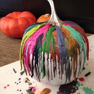 calabaza de colores