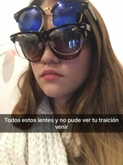 Historias Snapchat - tantos lentes