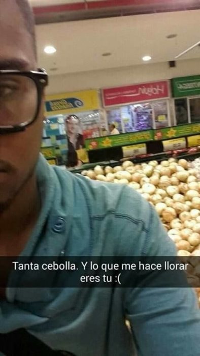 Snapchat historias de amor - tantas cebollas