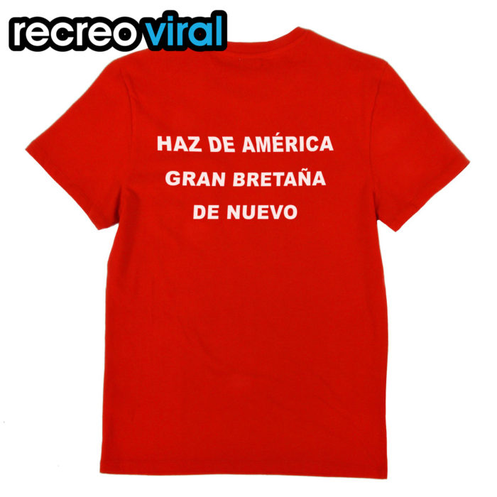 camiseta roja