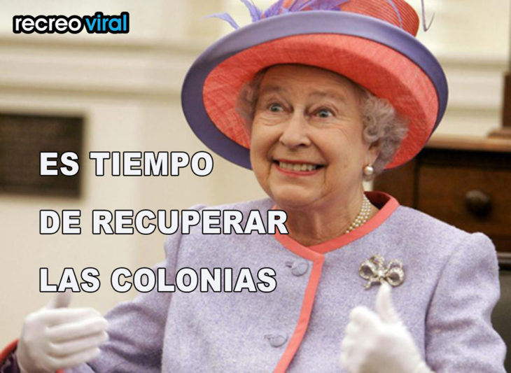 meme reina isabel, donald trump