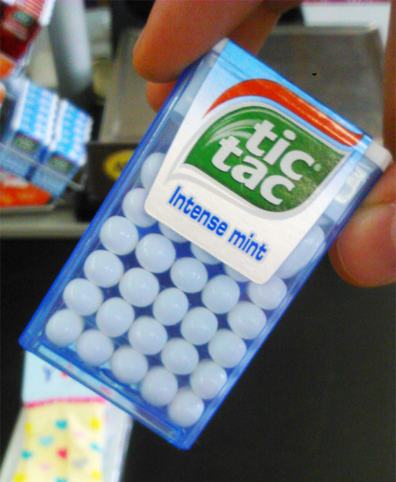 Envase perfecto de Tictac