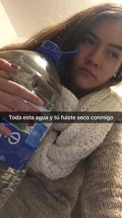 Historias Snapchat - tanta agua