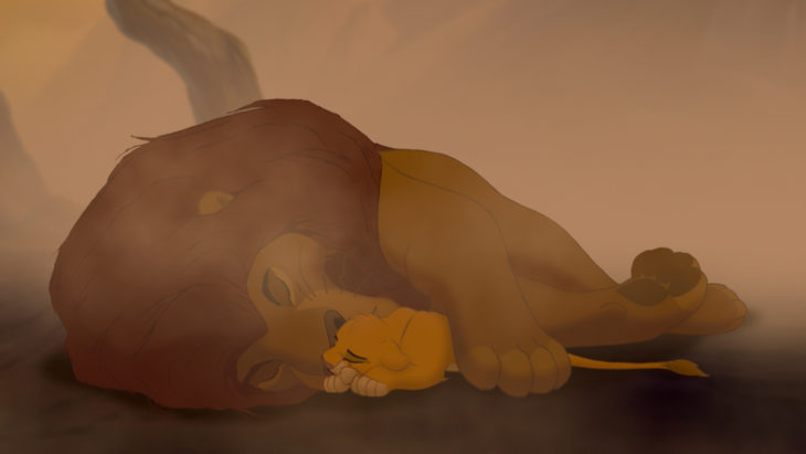 muerte de mufasa