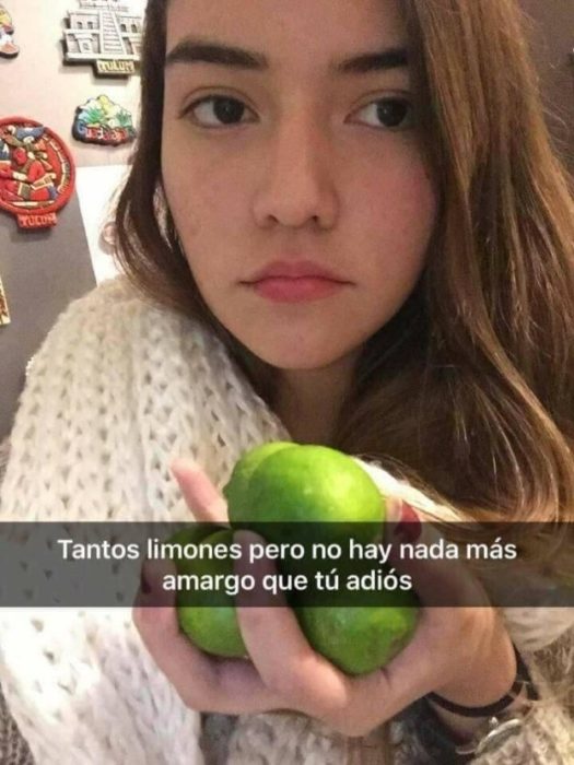 Historias Snapchat - tantos limones