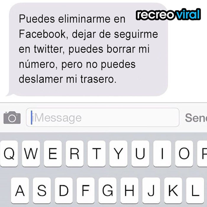 mensaje de facebook ex