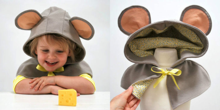 Abrigo de ratón para para tus hijos