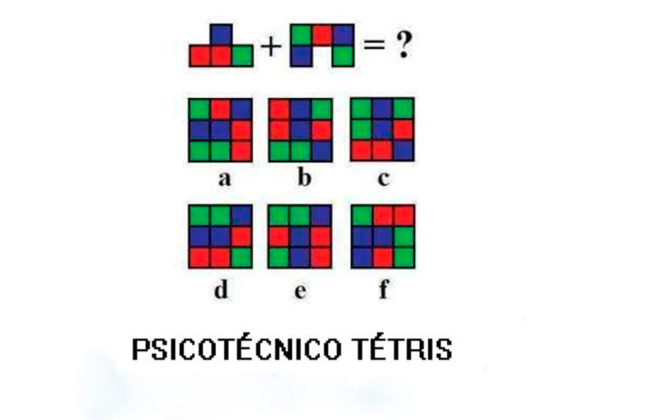 Acertijo visual de tetris 