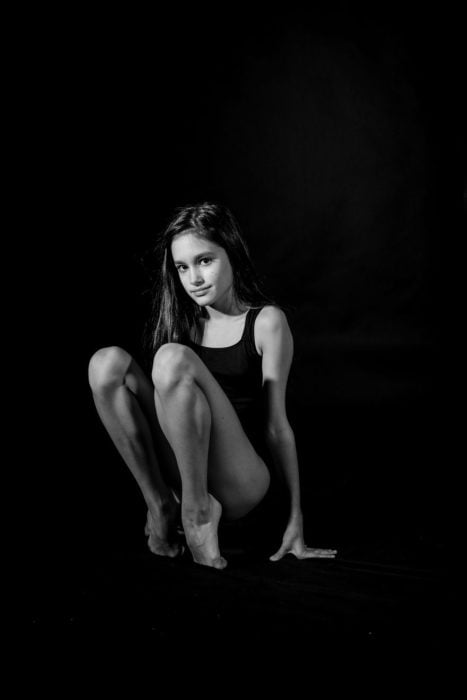 Fotos blanco y negro bailarina