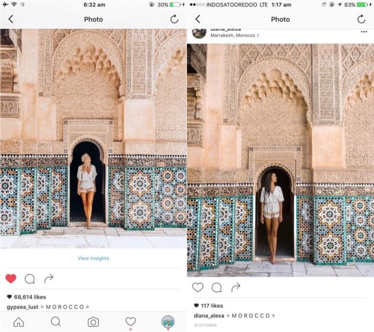 Blogueros instagram copia - Foto en Morocco