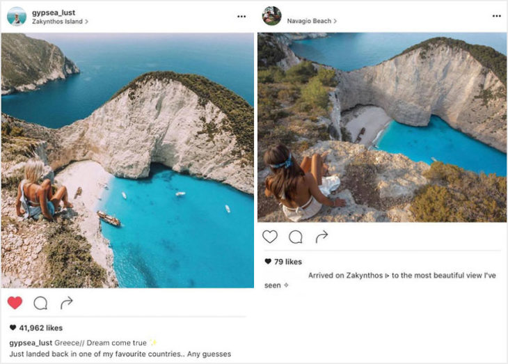 Blogueros instagram copia - Vista en Grecia