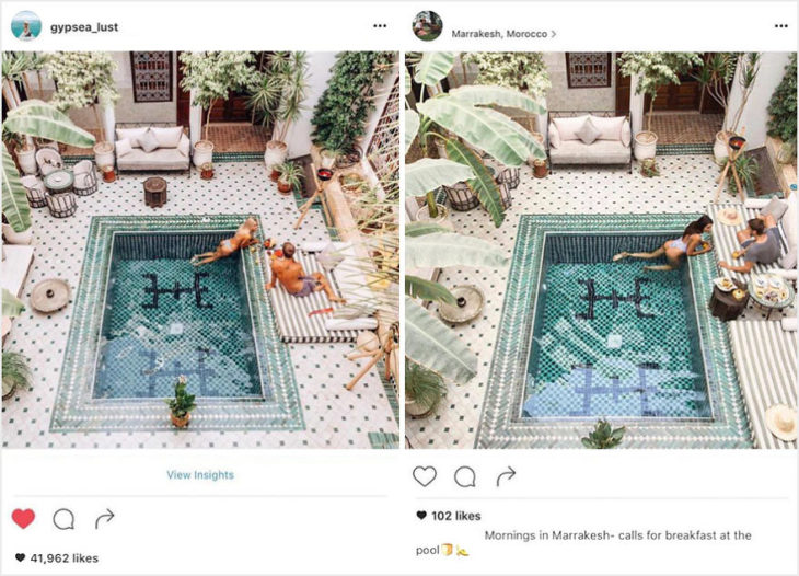 Blogueros instagram copia - Desayuno en la piscina