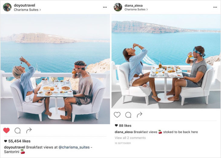 Blogueros instagram copia - un desayuno con vista