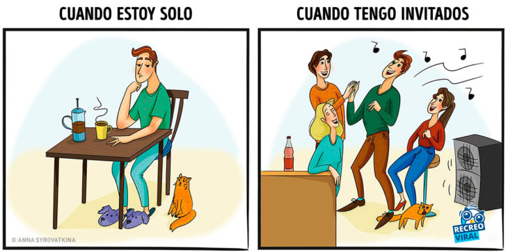 Personas escuchando música 