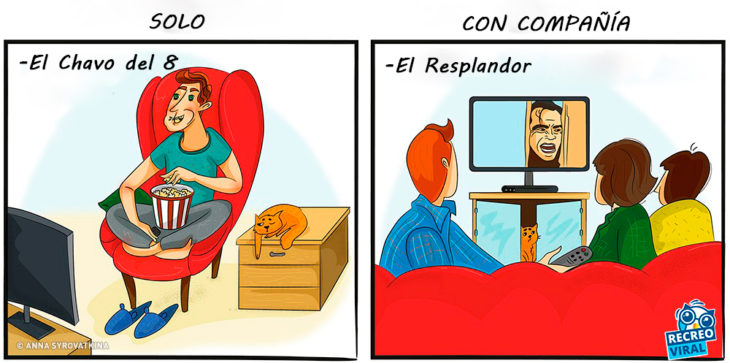 Personas que ven la televisión 