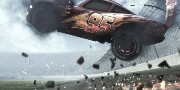 Cars 3 trailer McQueen choque