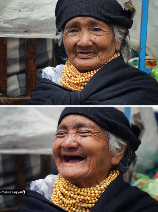 mujer feliz 