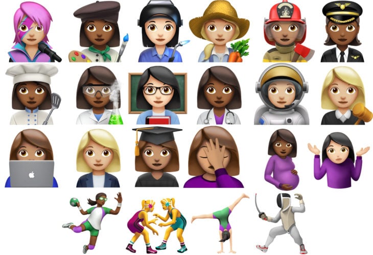 Emoji mujeres