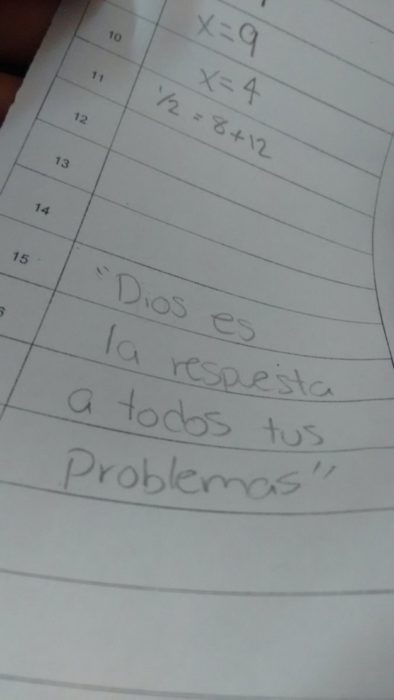 Respuestas exámenes - Dios es la respuesta