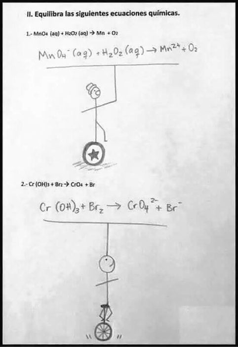 Respuestas exámenes - ecuaciones equilibradas