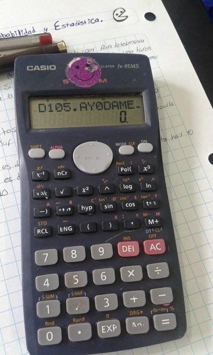 Respuestas exámenes - Calculadora Dios ayúdame