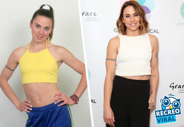 melanie c antes y después 