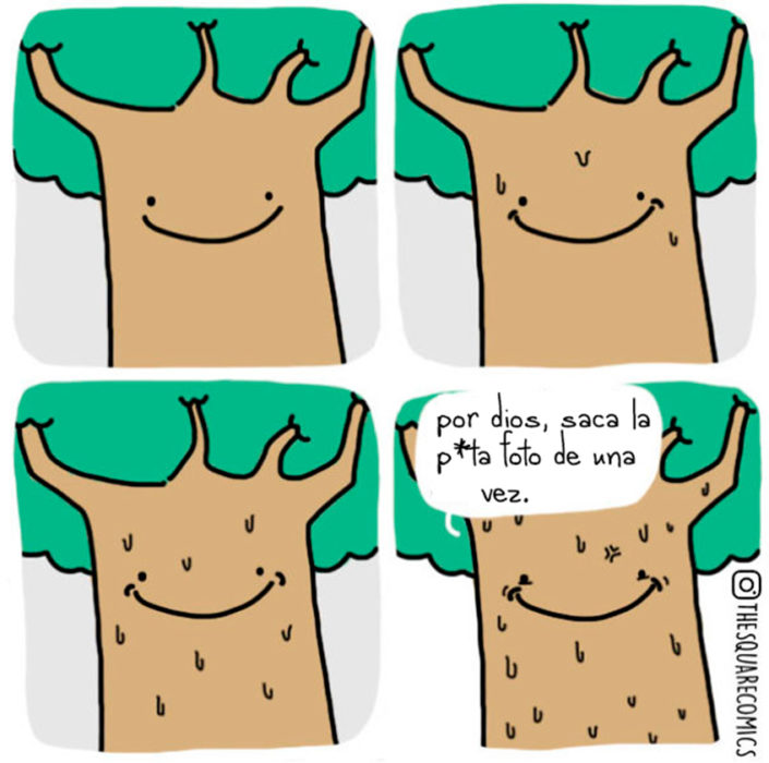 El árbol sonriente 