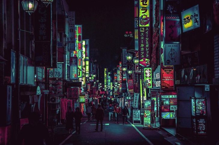 Fotografía de la ciudad de tokio 