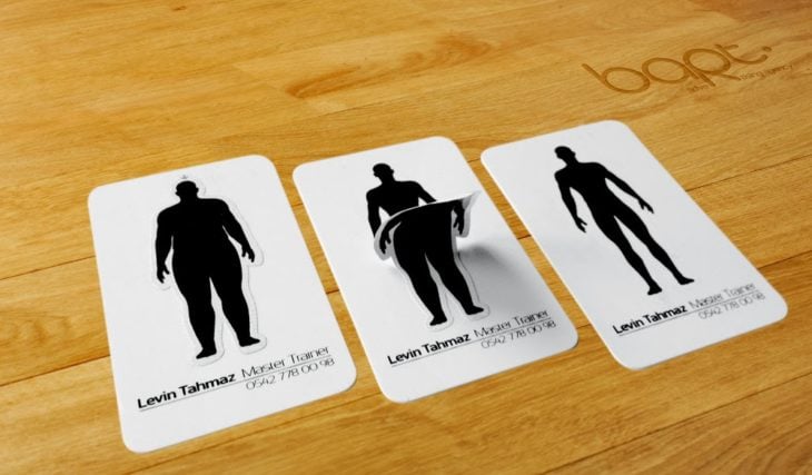 Tarjetas de presentación originales - estambas obesidad