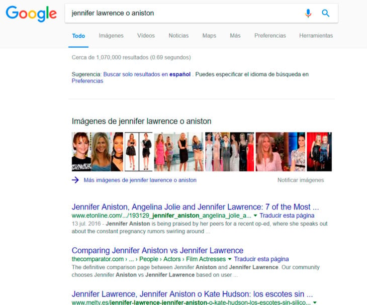 Búsqueda en Google