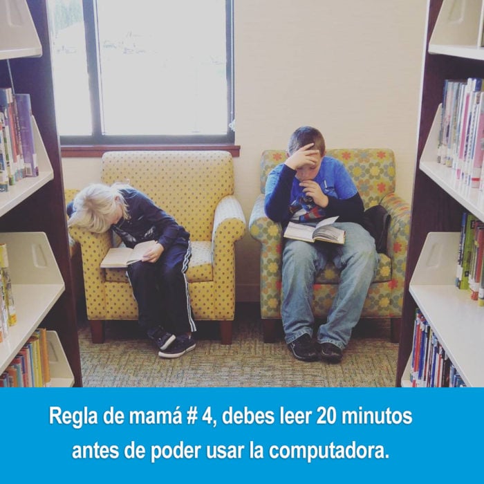 niños leyendo