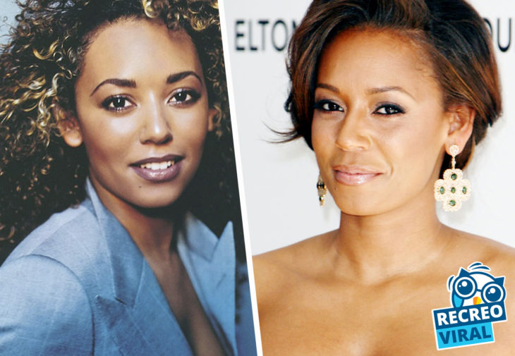 mel b antes y después