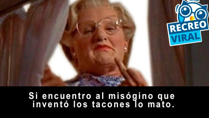 frase de la señora Doubtfire