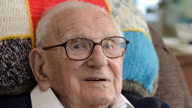 nicholas winton sonriente