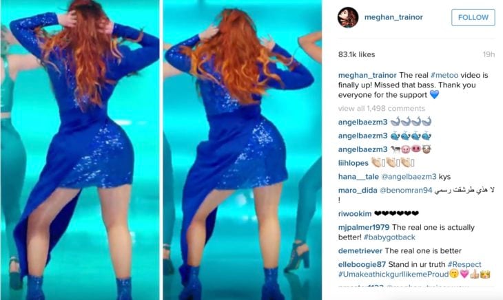 meghan trainor se reduce la cintura