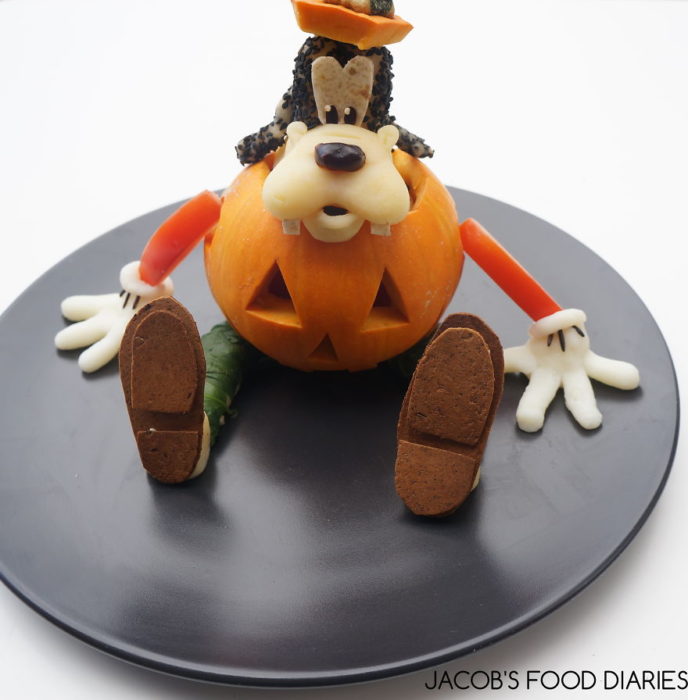 goofy hecho de comida