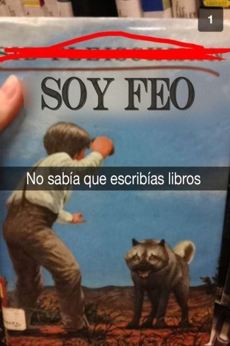 libro que dice soy feo