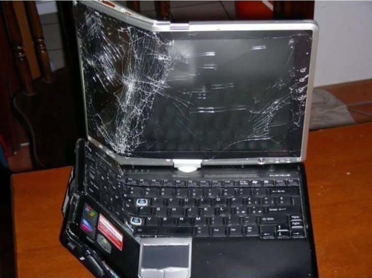 laptop quebrada